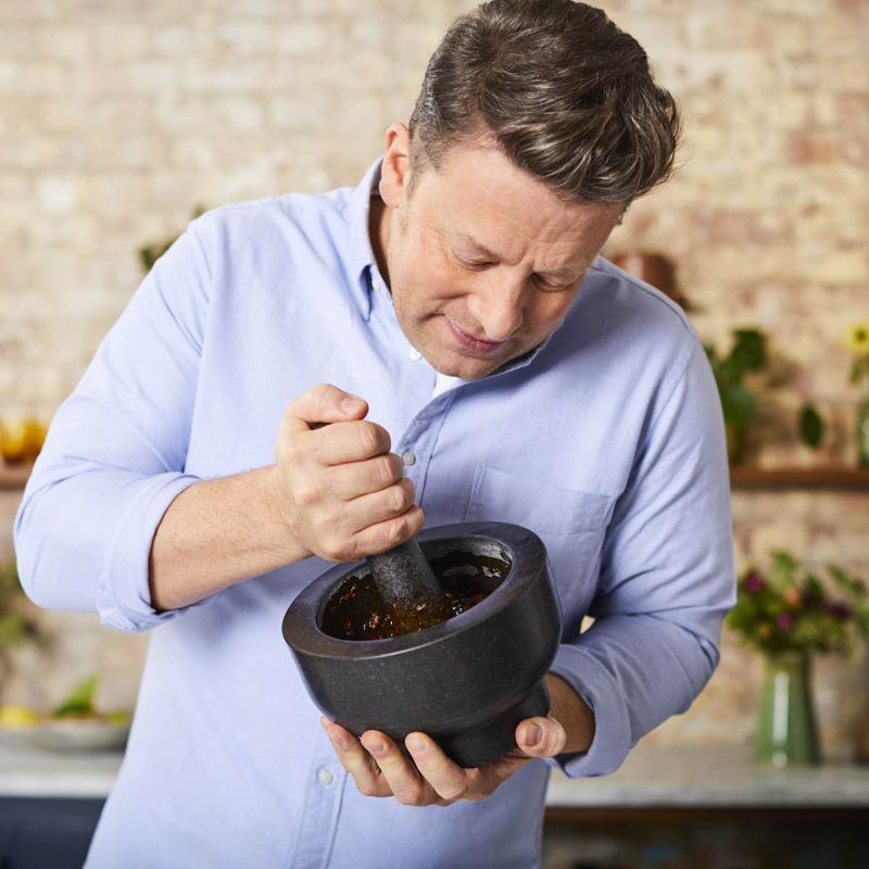 Jamie Oliver Morter 14,5 cm granitt