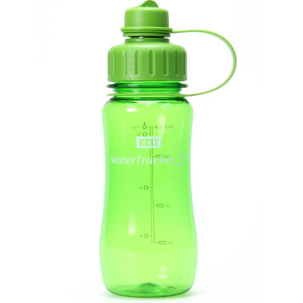 Brix WaterTracker drikkeflaske 0,5L green