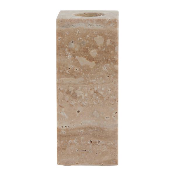 Lene Bjerre Travina lysestake 10x4 cm sand 