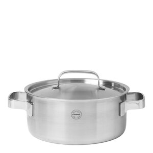 Pillivuyt Gourmet Somme gryte m/lokk 5L 24 cm stål