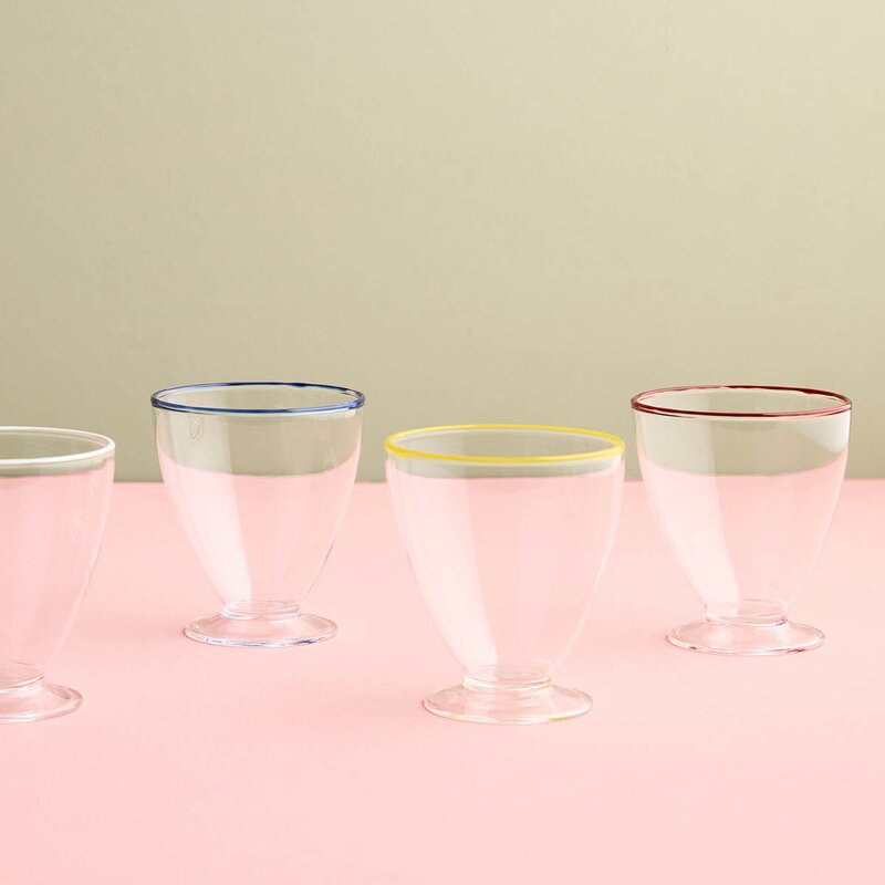 Aida - Life in colour Art dessertglass 25 cl lemon