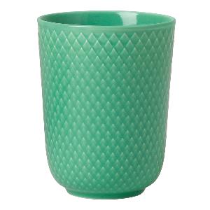 Lyngby Porcelæn Rhombe Color krus 33 cl grønn