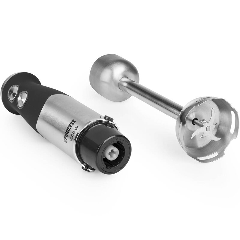 PRINCESS Stavmiksersett 1000W XL rustfritt stål