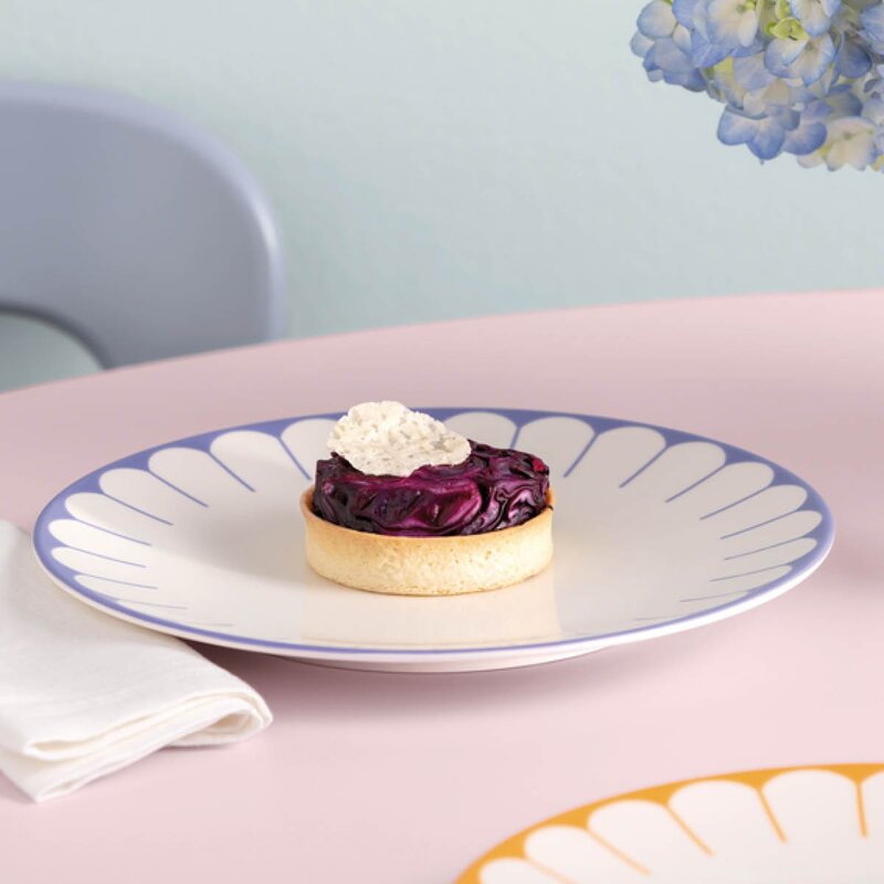 Villeroy & Boch Fleur bleu middagstallerken 26,5 cm blå