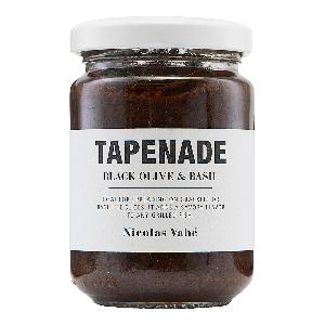 Nicolas Vahé Tapenade svart oliven/basilikum 140g