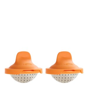 Lékué Form for posjering av egg 2 stk oransje