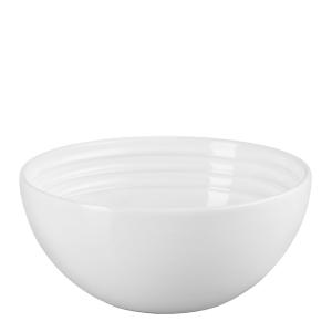 Le Creuset Signature skål 12 cm white