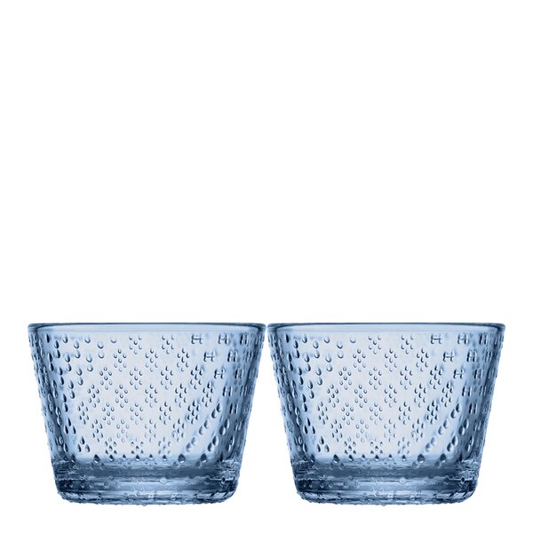 iittala Tundra glass 16 cl 2 stk aqua