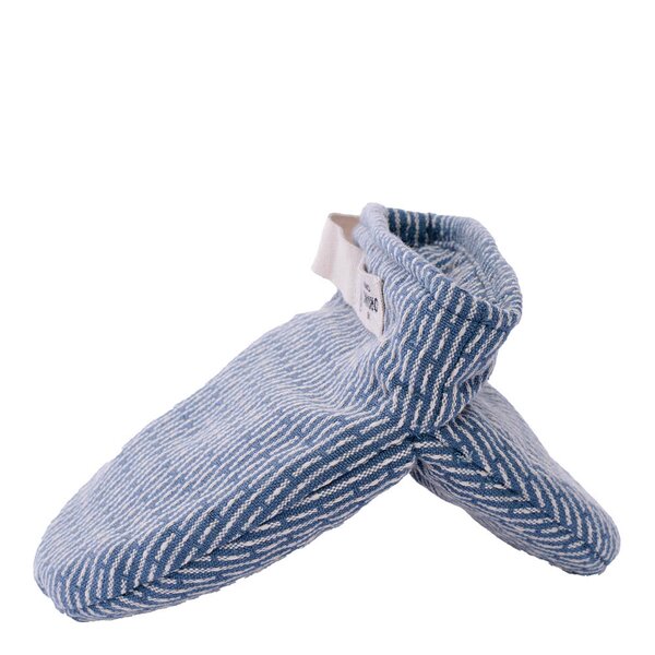 The Organic Company Ovnvotter 14x14 cm 2 stk grey blue stone