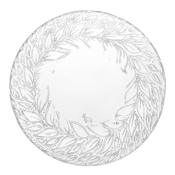 Magnor - Goat tallerken i glass 24 cm klar