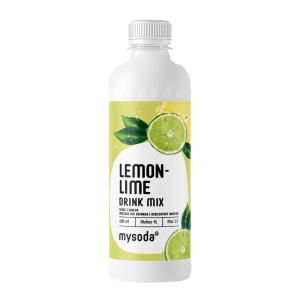 MySoda Drinkmix smak Sitron og Lime 500 ml