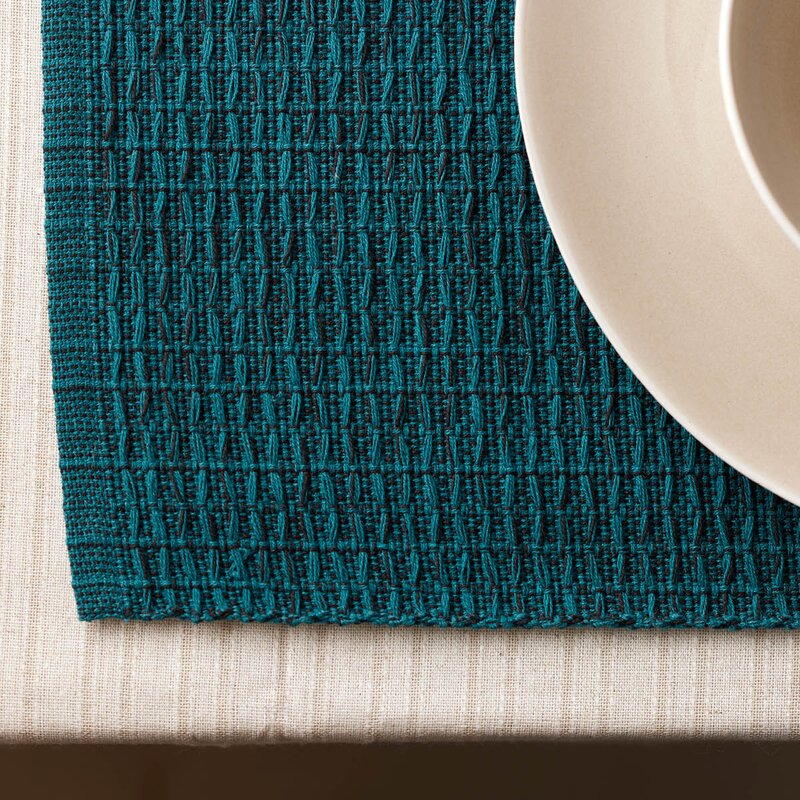 Holmen Sara dekkebrikke 33x48 cm blå/svart