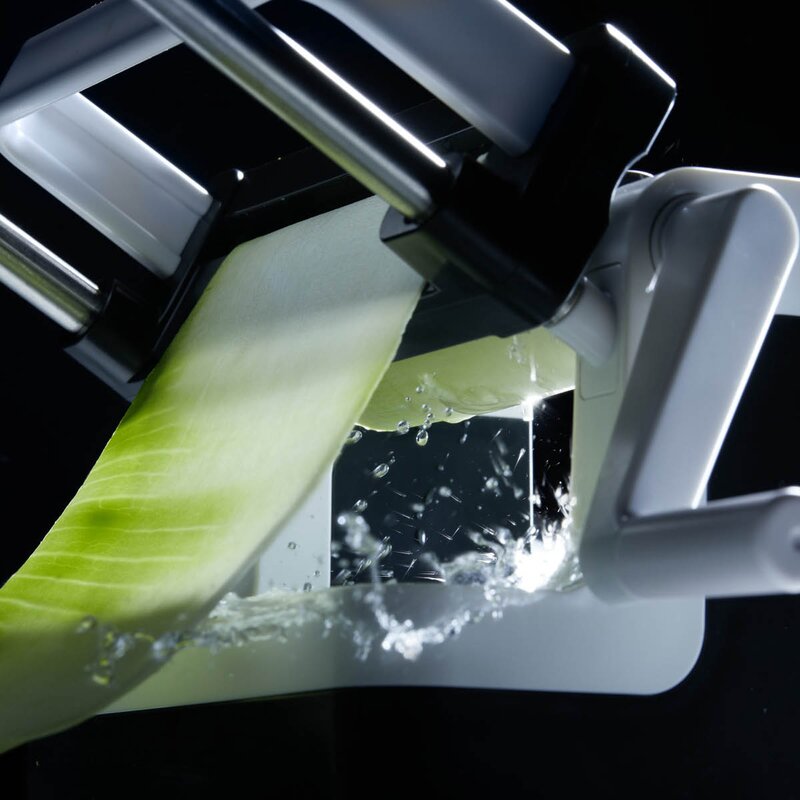 Lurch Catto grønnsakskutter strimler 18x20,5 cm hvit/grå