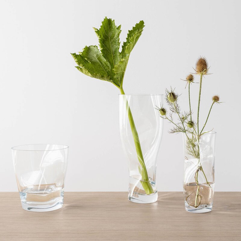 Orrefors Squeeze vase 23 cm klar