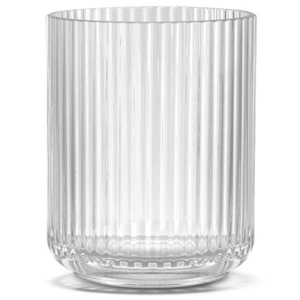 Lyngby Porcelæn Vase/lyslykt 18 cm klar