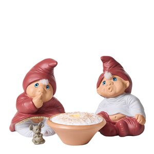 Klarborg Maja & Nicolai med grøt & mus 11,4 cm