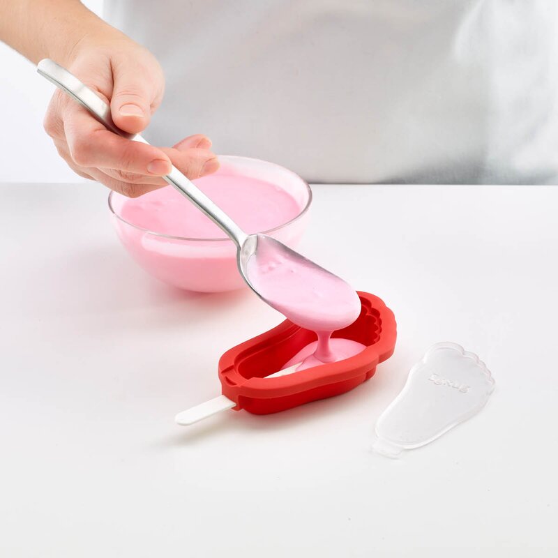 Lékué Iskremformer med ulike figurer 4 stk multi