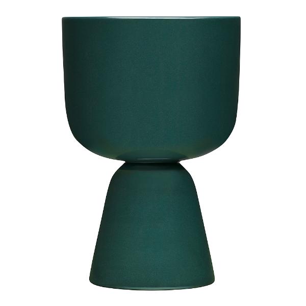 Iittala Nappula potteskjuler 230x155 mm mørk grønn