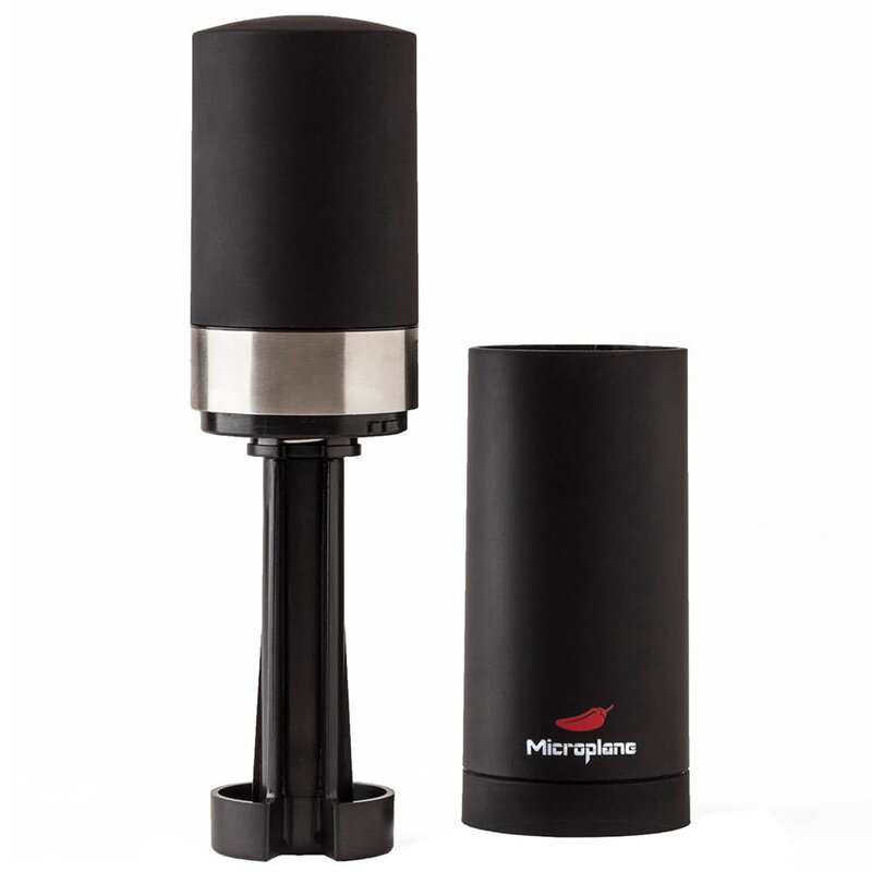 Microplane Chili Mill chilikvern 20 cm svart