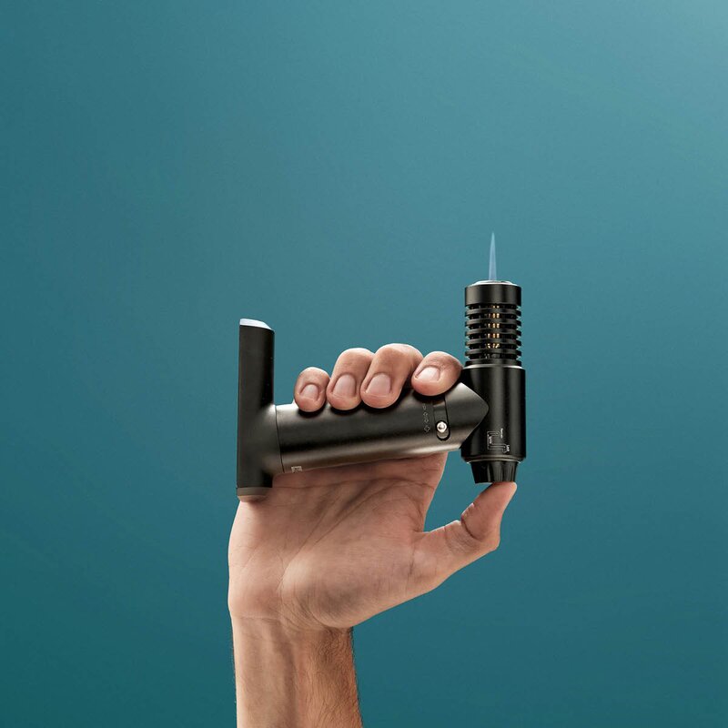 AdHoc Brulée gassbrenner svart