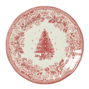 Holmen Diana serveringsfat 31 cm rød