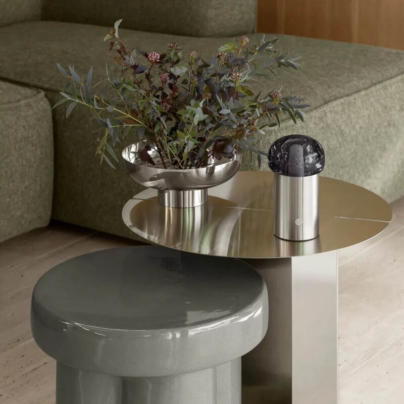 Blomus Miyabi vase 23x10 cm sølv