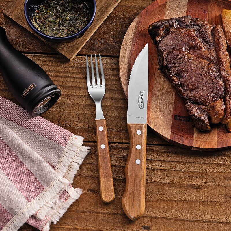 Tramontina Grillbestikk 12 deler natur/stål