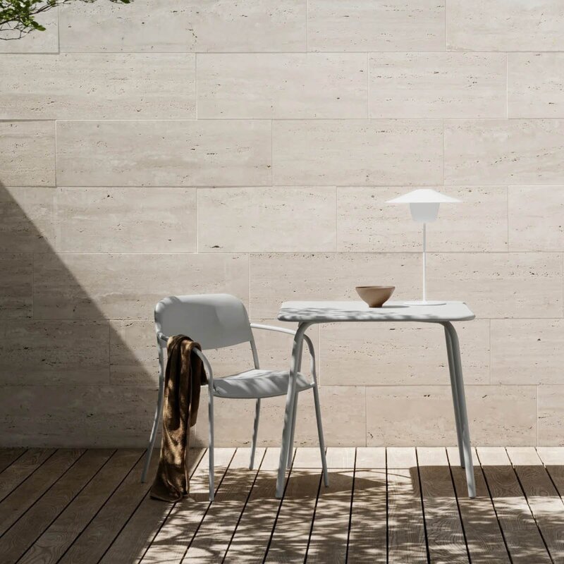 Blomus Kumi skål L 8,5x17 cm lys brun