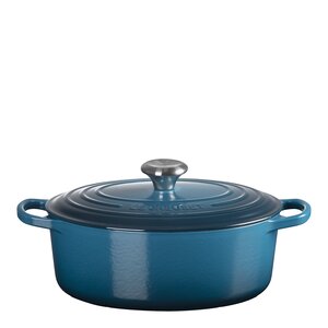 Le Creuset Oval gryte 4,1L deep teal