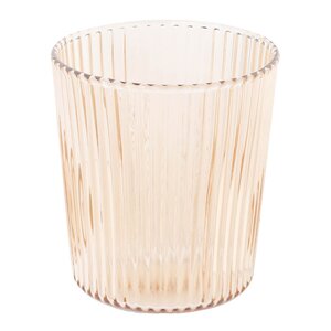 Paveau Ribbed Elegance glass Bells 25 cl beige