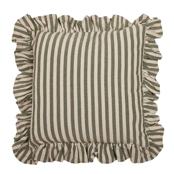 Fondaco Svea putetrekk 48x48 cm lin & grønn