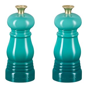 Le Creuset Salt- og pepperkvern sett 11 cm Bleu Riviera 