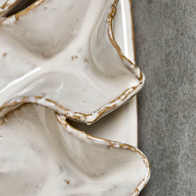 House Doctor Veggkunst Fold 46 cm off-white