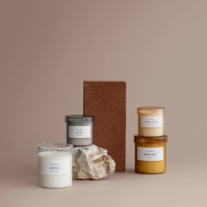 Blomus Valoa duftlys 7,5 cm vetiver