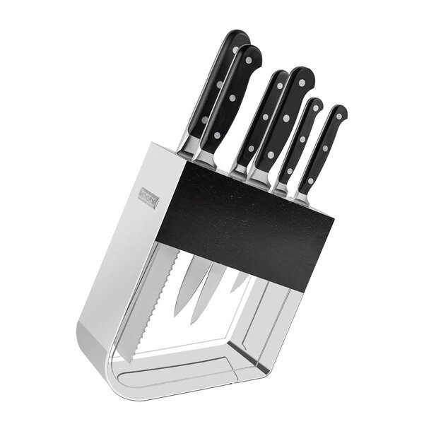 Tramontina - Century knivblokk med kniver 7 deler svart