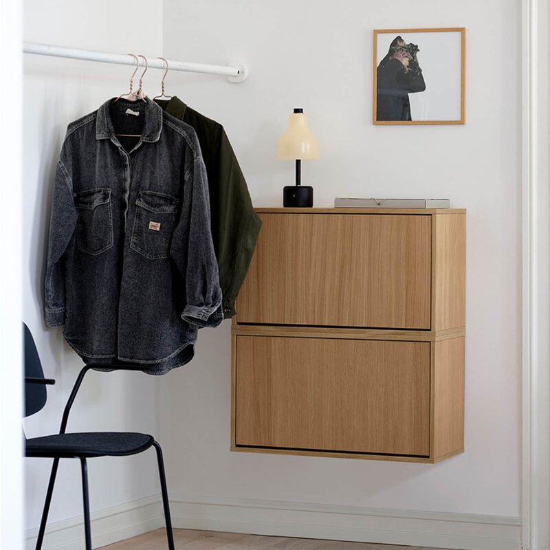 ReCollector Skoboks 70x30x40 cm Warm Oak