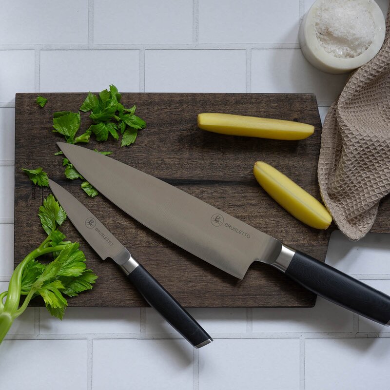 Brusletto Brusletto knivsett 2 deler svart