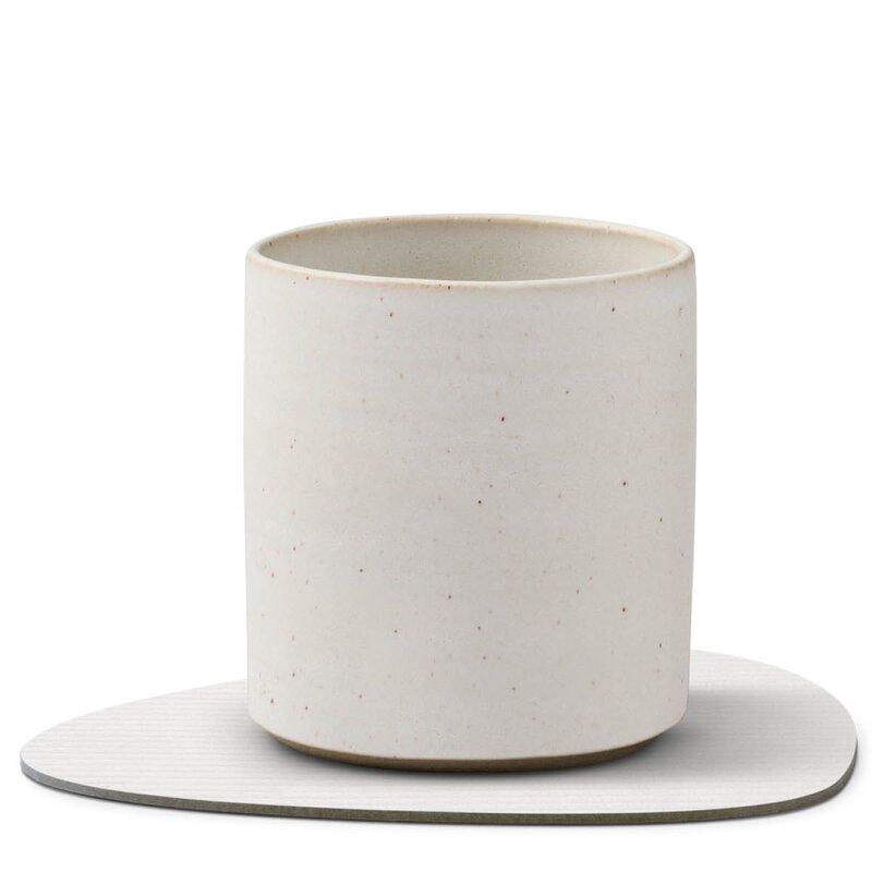 LIND DNA Curve Corduroy glassbrikke 11x13 cm Pure White