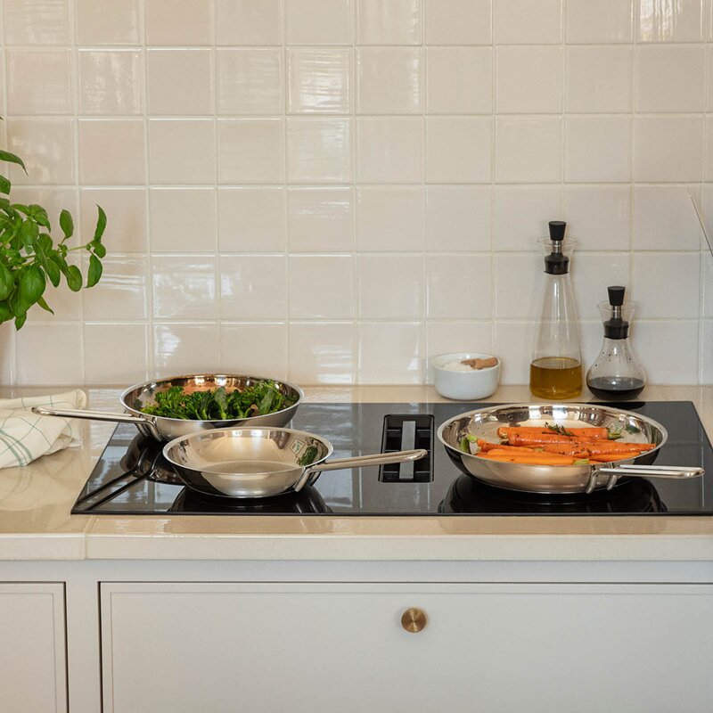 Eva Trio Stainless Steel stekepanne 28 cm