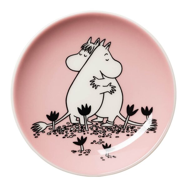 MoominArabia Mummi miniasjett 10,5 cm Kjærlighet rosa 30 år