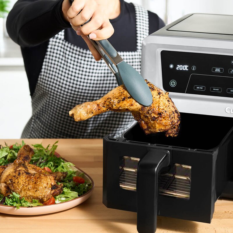 Cuisinart AirTwin airfryer AFD10XSSE 10,4L 2400W rustfritt stål