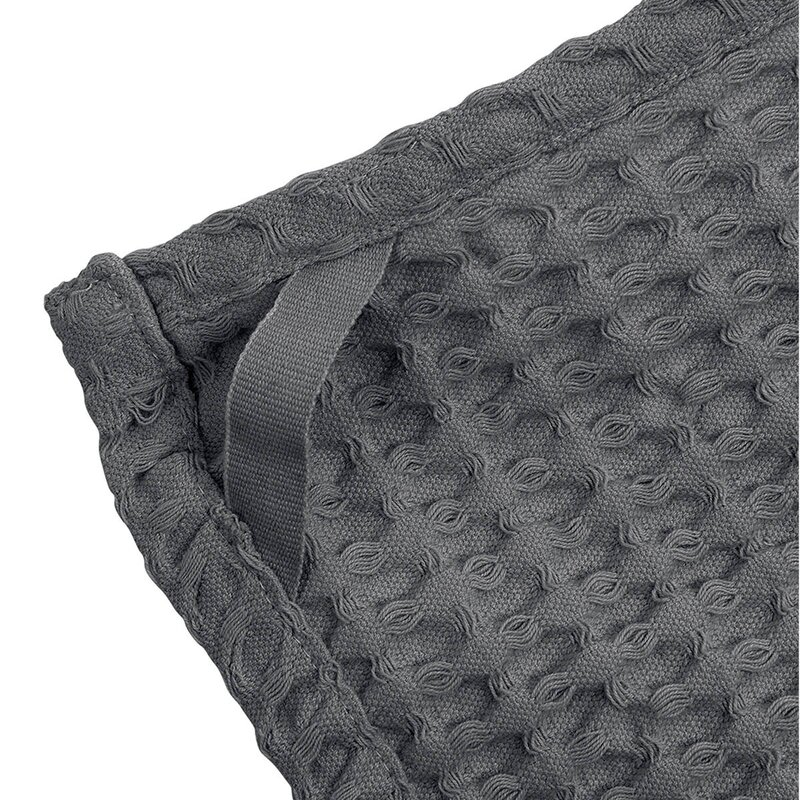 The Organic Company Big Waffle vaskeklut 25x40 cm 3 stk dark green