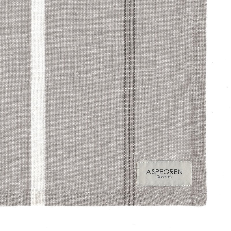 Aspegren Pinstripes kjøkkenhåndkle 50x70 cm silver gray