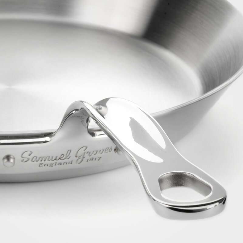 Samuel Groves Stekepanne 28 cm rustfritt stål