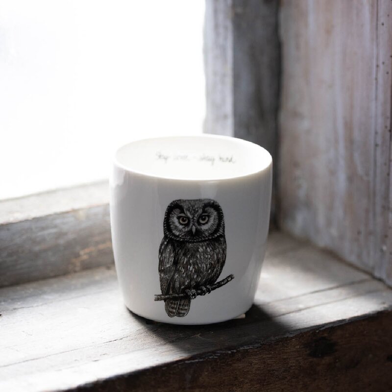 Sögne Home Moments of calm krus 30 cl ugle
