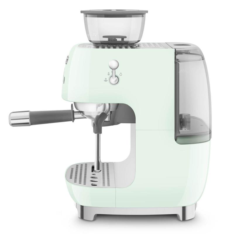 SMEG Espressomaskin EGF03 2,4L m/kaffekvern pastell grønn