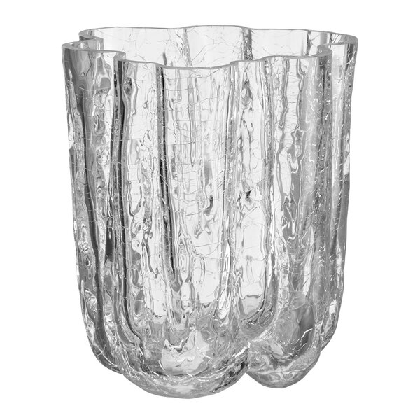 Kosta Boda Crackle vase 12 cm klar