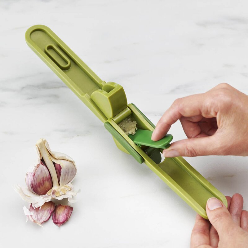 Joseph Joseph Duo hvitløkspresse 16 cm grønn