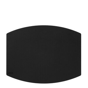 MiLLE W NORDISK DESIGN Ellips bordbrikke 45x35 cm svart