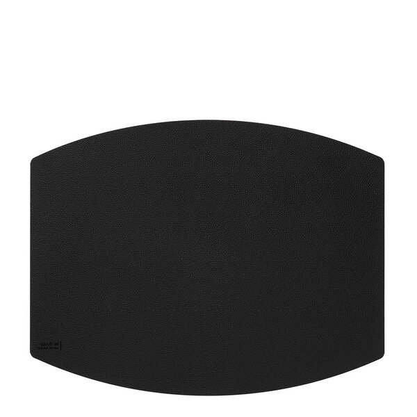 MiLLE W NORDISK DESIGN Ellips bordbrikke 45x35 cm svart